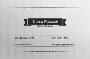 Cartão de Visita Abstrato e Profissional para Editar Online