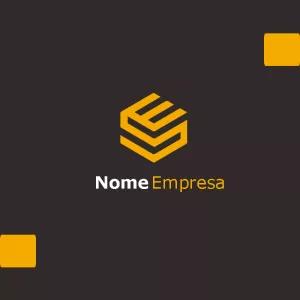 Logotipo Moderno e Geométrico para Editar Online