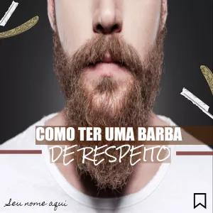 Post para Barbearia com Dicas de Barba para Editar Online
