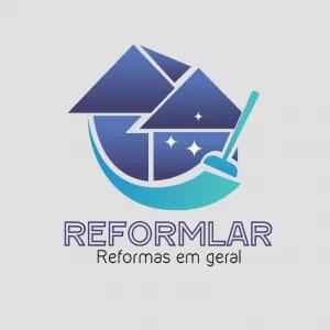 Logo Editável para Reformas e Limpeza para Personalizar