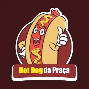 Logo de Hot Dog com Mascote para Editar Online