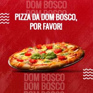 Post para Pizzaria com Foto de Pizza: Edite Online Agora