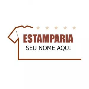 Logo Editável para Estamparia e Uniformes para Criar