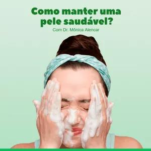 Post de Estética com Dicas de Pele para Editar Online