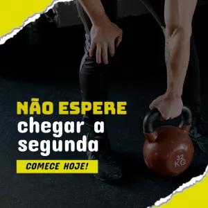 Post de Academia Motivacional para Editar Online