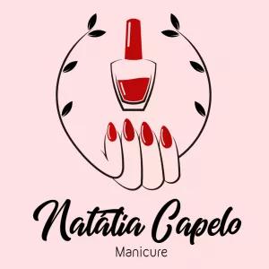 Logo Manicure Elegante com Esmalte para Editar Online