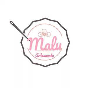 Logo Editável para Artesanato com Agulha e Linha para Editar