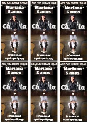 Capa de Pirulito Cantora Sertaneja para Editar Online