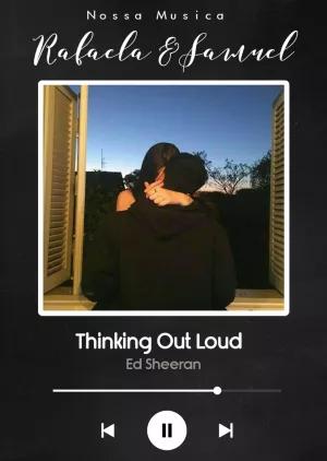 Quadro Spotify Dia dos Namorados com Foto para Editar