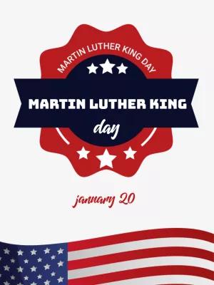 Editable Martin Luther King Day Post Template Online