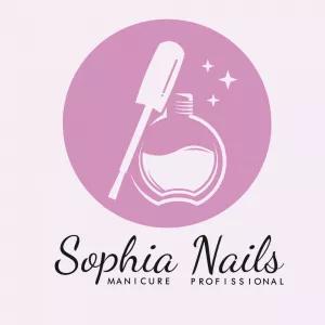 Logo Manicure Profissional com Esmalte para Editar Online