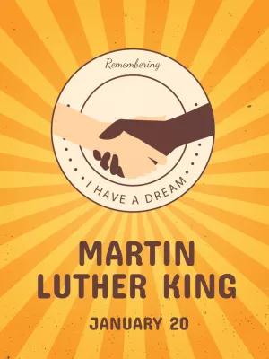 Civil Rights Day Commemorative Post to Edit Online