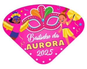 Ventarola de Carnaval Infantil para Editar Online