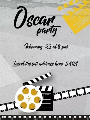 Awards Night Party Invitation to Edit Online