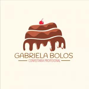 Logo Editável de Confeitaria com Bolo para Personalizar