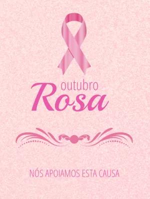 Post Editável Outubro Rosa: Apoie a Causa Online