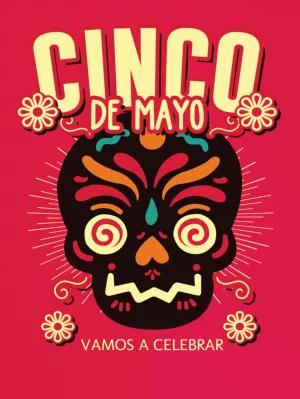 Post de Cinco de Mayo com Caveira Mexicana para Editar Online