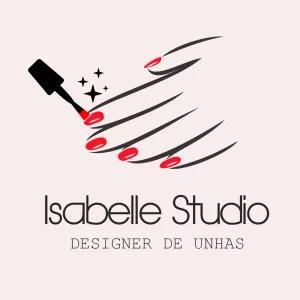 Logo Manicure com Mão e Esmalte para Editar Online