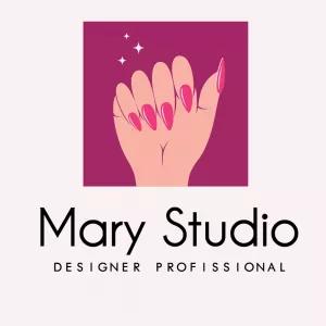 Logo Manicure Profissional com Mão e Unhas para Editar Online