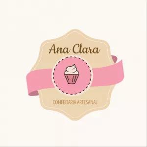 Logo Editável para Confeitaria e Doces para Personalizar
