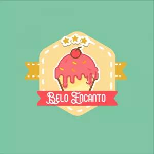 Logo Editável Online para Confeitaria e Bolos