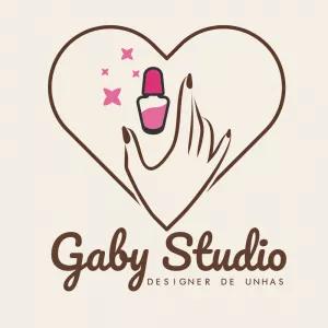 Logotipo Manicure com Coração e Esmalte para Editar Online