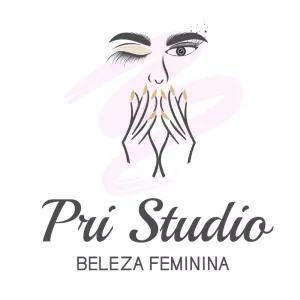 Logo Manicure e Estética com Rosto Feminino para Editar