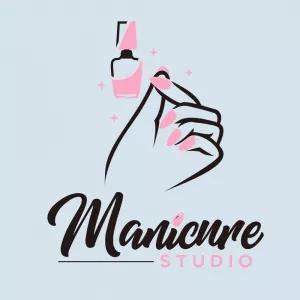 Logo Manicure e Nail Designer para Editar Online
