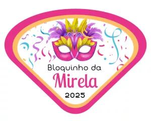 Ventarola de Carnaval com Máscara Colorida para Editar Online