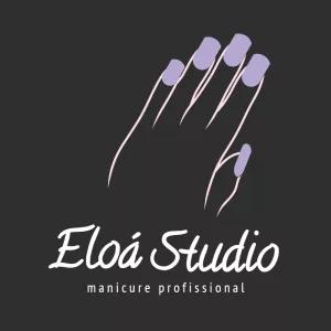 Logo Editável para Manicure e Nail Designer para Editar