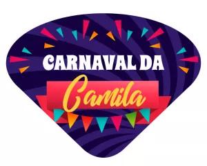 Ventarola de Carnaval para Editar e Imprimir Online