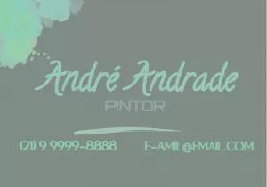 Cartão de Visita Pintor Profissional para Editar Online