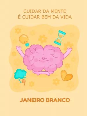 Post sobre Saúde Mental com Cérebro Meditando para Editar