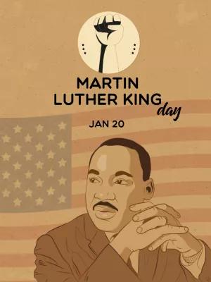 Martin Luther King Day Post Template to Edit Online