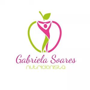 Logo Nutricionista com Maçã e Símbolo de Saúde para Editar
