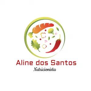 Logo Nutricionista com Vegetais Coloridos para Editar Online