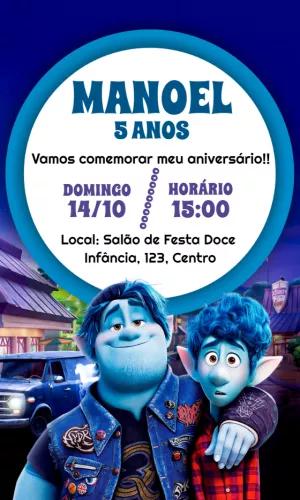 Convite Aniversário Dois Irmãos: Uma Jornada Fantástica para Editar