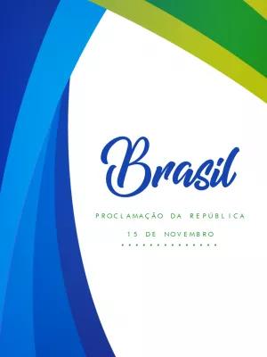 Arte da Proclamação da República para Editar Online