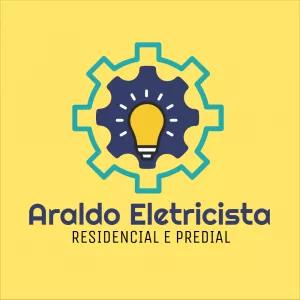 Logo para Eletricista com Engrenagem para Editar Online