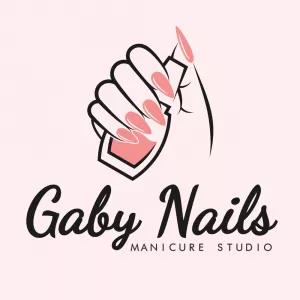 Logo Manicure Editável com Esmalte para Criar Online