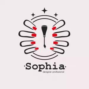 Logo Editável para Manicure e Designer de Unhas Profissional