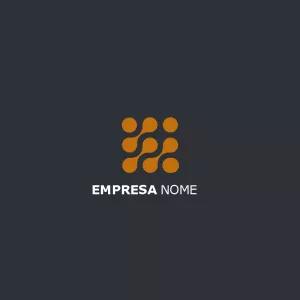 Logotipo Abstrato de Tecnologia Editável para Sua Marca