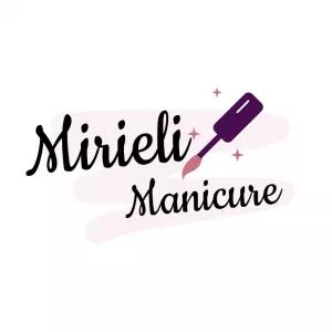 Logo Manicure com Esmalte para Editar Online e Baixar