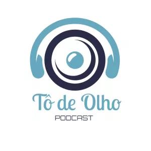 Logo Editável para Podcast com Fone de Ouvido para Criar
