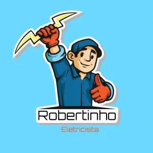 Logo de Eletricista com Mascote para Editar Online