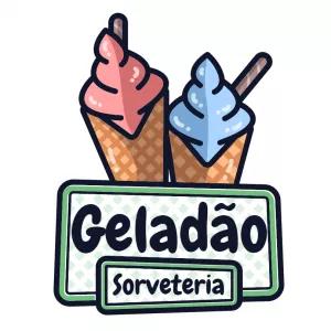 Logo Sorveteria Colorido e Divertido para Editar Online