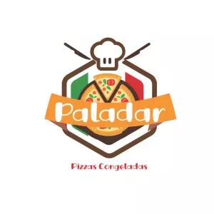 Logo Editável para Pizzaria com Ícones para Editar Online
