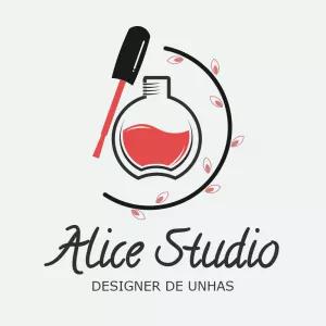 Logo Editável para Manicure e Designer de Unhas