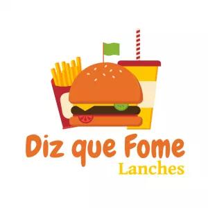 Logo para Lanchonete com Hambúrguer para Editar Online