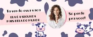 Arte Caneca Amiga Vaca com Foto Editável Online